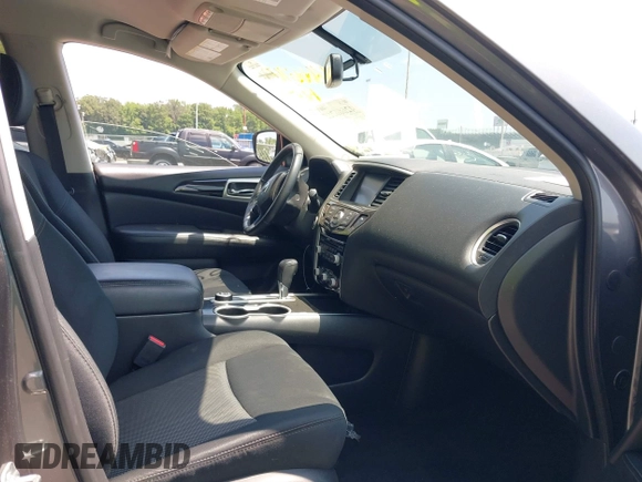 2018 Nissan Pathfinder SV with VIN 5N1DR2MM8JC645166, listed as a IAAI auction lot 42666765 with 81,544 mi miles and . Bid and sale history available at DreamBid. Image 5.