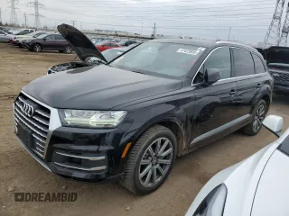 2018 Audi Q7 Premium Plus with VIN WA1LAAF7XJD041583, listed as a Copart auction lot 47423805 with 94,651 mi miles and Clean Title. Bid and sale history available at carsss.com. Image 1.