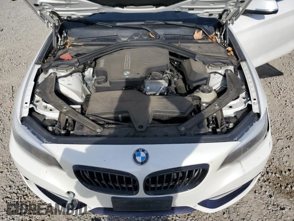 2016 BMW 2 Series 228i with VIN WBA1K9C53GV710711, listed as a Copart auction lot 47109645 with 90,058 mi miles and Salvage Title. Bid and sale history available at carsss.com. Image 12.
