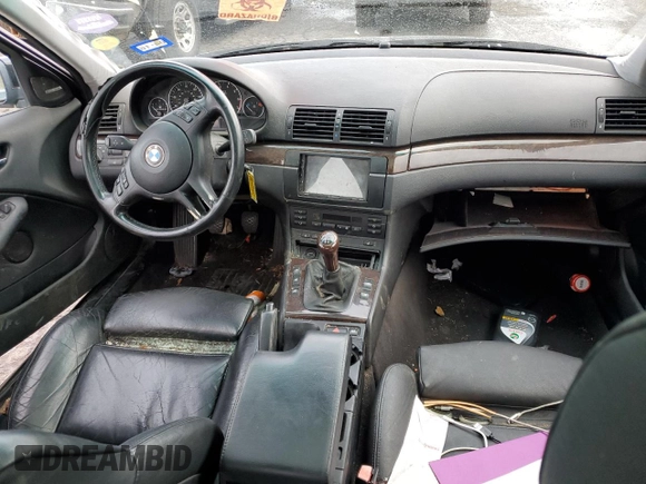 2002 BMW 3 Series 330xi with VIN WBAEW53482PG08312, listed as a Copart auction lot 80872734 with 180,306 mi miles and Salvage title. Bid and sale history available at DreamBid. Image 8.