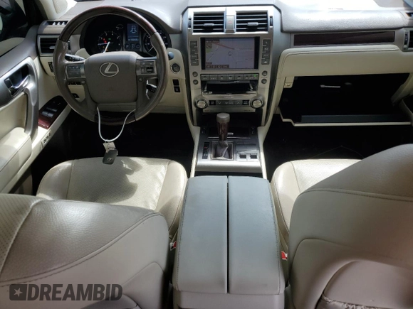 2017 Lexus GX 460 z VIN JTJBM7FX6H5153147, wystawiony jako Copart lot #52006515 z przebiegiem 132 422 mil mil oraz Szkoda całkowita • Salvage title. Historia ofert i sprzedaży dostępna na DreamBid. Obrazek 8.