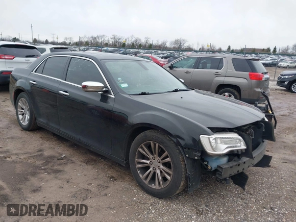 2016 Chrysler 300 with VIN 2C3CCAEG0GH348651, listed as a IAAI auction lot 41967981 with 141,728 mi miles. Bid and sale history available at carsss.com. Image 1.