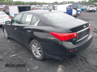 2014 Infiniti Q50 Premium z VIN JN1BV7AR3EM697330, wystawiony jako IAAI lot #42536087 z przebiegiem 231 222 mil mil oraz . Historia ofert i sprzedaży dostępna na DreamBid. Obrazek 3.
