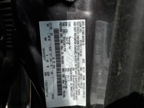 2012 Ford Focus SE with VIN 1FAHP3K24CL194765, listed as a Copart auction lot 48224165 with 100,754 mi miles and Salvage Title. Bid and sale history available at carsss.com. Image 16.