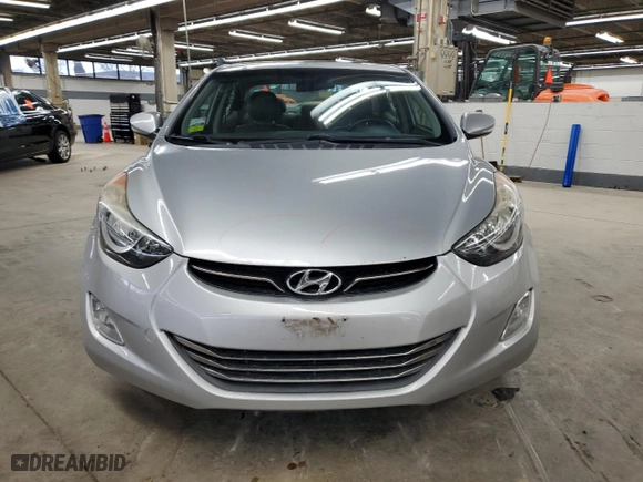 2013 Hyundai Elantra GLS with VIN 5NPDH4AE0DH411385, listed as a Copart auction lot 46824195 with 156,483 mi miles and Salvage Title. Bid and sale history available at carsss.com. Image 5.