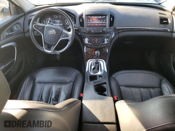 2016 Buick Regal Premium II with VIN 2G4GT5GX8G9112031, listed as a Copart auction lot 43743695 with 114,617 mi miles and Salvage title. Bid and sale history available at DreamBid. Image 8.