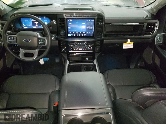 2024 Ford F-350 XL with VIN 1FT8W3BT5REF71350, listed as a Copart auction lot 45038005 with 15 mi miles and Salvage Title. Bid and sale history available at DreamBid. Image 8.
