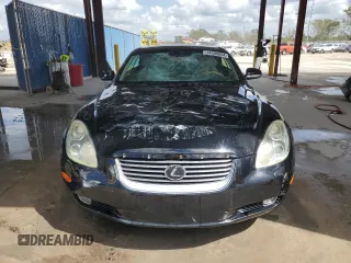 2002 Lexus SC with VIN JTHFN48Y620008666, listed as a Copart auction lot 74599064 with Not Provided miles and Non Repairable. Bid and sale history available at carsss.com. Image 5.