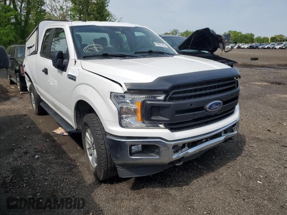 2020 Ford F-150 XL with VIN 1FTEX1EP5LKD79714, listed as a Copart auction lot 42907325 with Not provided miles and Salvage title. Bid and sale history available at DreamBid. Image 4.