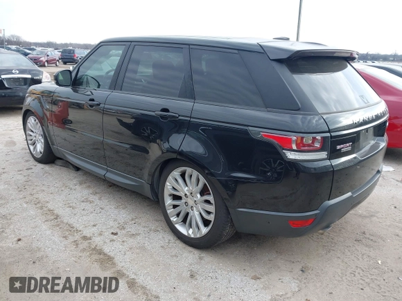 2015 Land Rover Range Rover Sport Supercharged with VIN SALWR2TF4FA611687, listed as a IAAI auction lot 41570022 with 112,362 mi miles and . Bid and sale history available at DreamBid. Image 3.