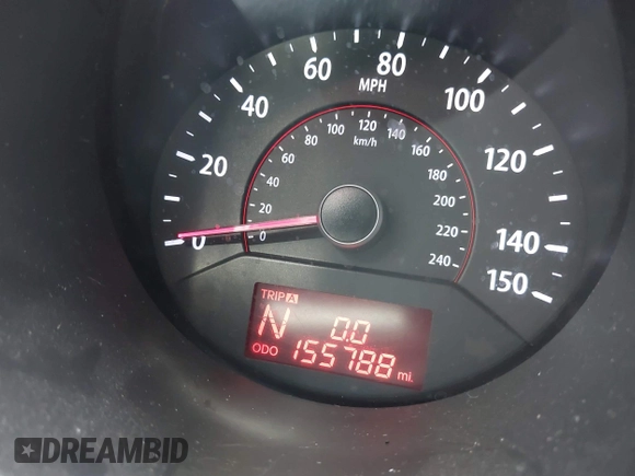 2012 Kia Sorento LX with VIN 5XYKT4A67CG233771, listed as a IAAI auction lot 41808416 with 155,788 mi miles. Bid and sale history available at carsss.com. Image 15.