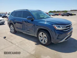 2022 Volkswagen Atlas SE z VIN 1V2WR2CAXNC550455, wystawiony jako Copart lot #52501705 z przebiegiem 71 416 mil mil oraz Czysty tytuł • Clean title. Historia ofert i sprzedaży dostępna na DreamBid. Obrazek 4.