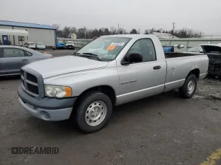 2005 Dodge 1500 ST with VIN 1D7HA16K35J553327, listed as a Copart auction lot 43533285 with 203,257 mi miles and Salvage Title. Bid and sale history available at carsss.com. Image 1.