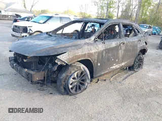 2021 Lexus RX with VIN 2T2HZMDA2MC287318, listed as a IAAI auction lot 42049739 with Not Provided miles. Bid and sale history available at carsss.com. Image 2.