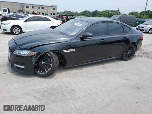 2017 Jaguar XF with VIN SAJBL4BN0HCY19344, listed as a Copart auction lot 55760954 with 61,063 mi miles and Clean Title. Bid and sale history available at DreamBid. Image 1.