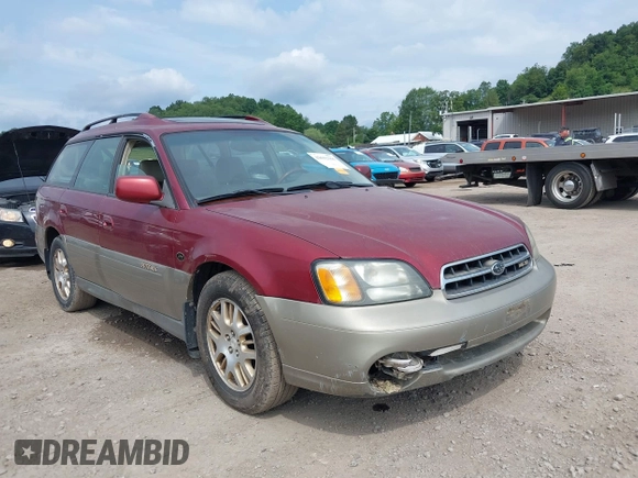 2002 Subaru Legacy Outback L.L. Bean with VIN 4S3BH806127643939, listed as a IAAI auction lot 42632166 with 144,354 mi miles and . Bid and sale history available at DreamBid. Image 1.