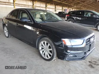 2014 Audi A4 Premium with VIN WAUBFAFL1EN025074, listed as a Copart auction lot 51700855 with 104,662 mi miles and Salvage Title. Bid and sale history available at carsss.com. Image 4.
