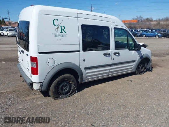 2013 Ford Transit Connect XL with VIN NM0LS6AN4DT158685, listed as a IAAI auction lot 41747412 with 67,749 mi miles and . Bid and sale history available at DreamBid. Image 4.