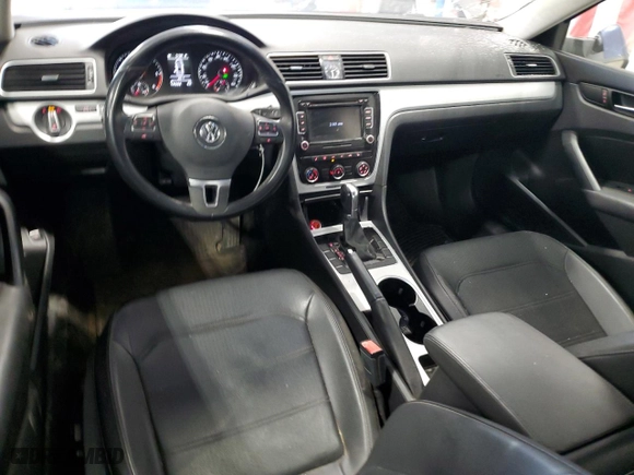 2013 Volkswagen Passat TDI SE w/Sunroof with VIN 1VWBN7A39DC039957, listed as a Copart auction lot 53238825 with 141,694 mi miles and Non Repairable. Bid and sale history available at carsss.com. Image 8.
