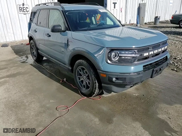 2021 Ford Bronco Sport Big Bend with VIN 3FMCR9B64MRA20715, listed as a Copart auction lot 46694595 with 43,471 mi miles and Salvage Title. Bid and sale history available at carsss.com. Image 15.