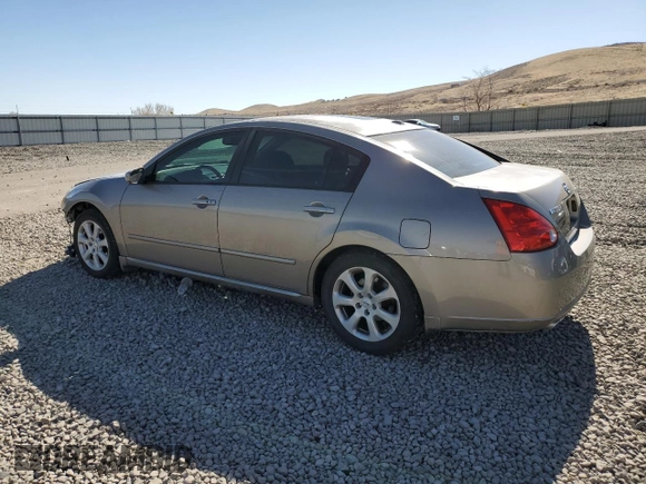 2008 Nissan Maxima 3.5 SE with VIN 1N4BA41E48C838698, listed as a Copart auction lot 46118345 with 179,050 mi miles and Salvage Title. Bid and sale history available at carsss.com. Image 2.