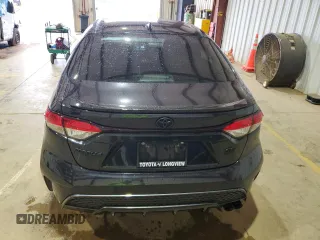 2022 Toyota Corolla SE with VIN JTDS4MCE9NJ097146, listed as a Copart auction lot 51143675 with 81,247 mi miles and Salvage Title. Bid and sale history available at DreamBid. Image 6.