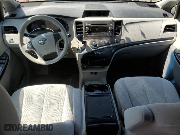 2012 Toyota Sienna LE AAS с VIN 5TDKK3DC0CS183801, выставлен на аукционе Copart как лот 58258035 с пробегом 291 299 миль миль и Чистый • Clean title. История ставок и продаж доступна на DreamBid. Изображение 8.