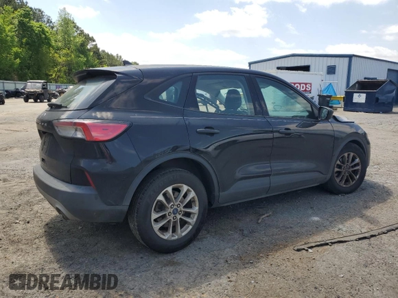 2022 Ford Escape S with VIN 1FMCU0F6XNUA09720, listed as a Copart auction lot 52830135 with Not provided miles and Salvage title. Bid and sale history available at DreamBid. Image 3.