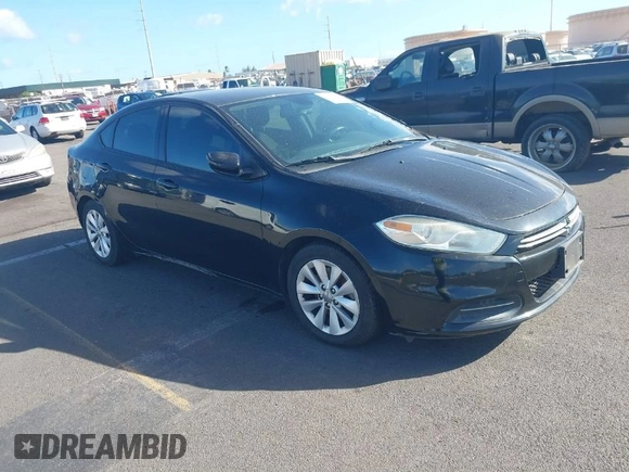 2015 Dodge Dart Aero with VIN 1C3CDFDH1FD363899, listed as a IAAI auction lot 41007996 with 91,696 mi miles. Bid and sale history available at carsss.com. Image 1.