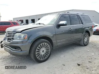 2016 Lincoln Navigator Select z VIN 5LMJJ2HT4GEL09228, wystawiony jako Copart lot #56006535 z przebiegiem 157 100 mil mil oraz Szkoda całkowita • Salvage title. Historia ofert i sprzedaży dostępna na DreamBid. Obrazek 1.