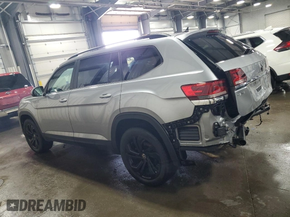 2023 Volkswagen Atlas 3.6L V6 SE w/Technology with VIN 1V2HR2CA5PC501045, listed as a Copart auction lot 51124455 with 28,020 mi miles and Salvage Title. Bid and sale history available at carsss.com. Image 2.