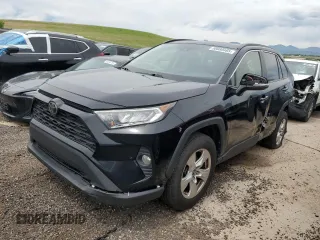 2019 Toyota RAV4 XLE with VIN JTMP1RFV6KD007288, listed as a Copart auction lot 58080465 with 197,724 mi miles and Salvage title. Bid and sale history available at DreamBid. Image 1.