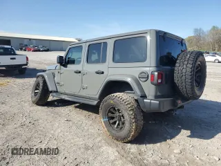 2021 Jeep Wrangler Unlimited Sahara Altitude with VIN 1C4HJXEG0MW632630, listed as a Copart auction lot 51428275 with 36,269 mi miles and Salvage title. Bid and sale history available at DreamBid. Image 2.