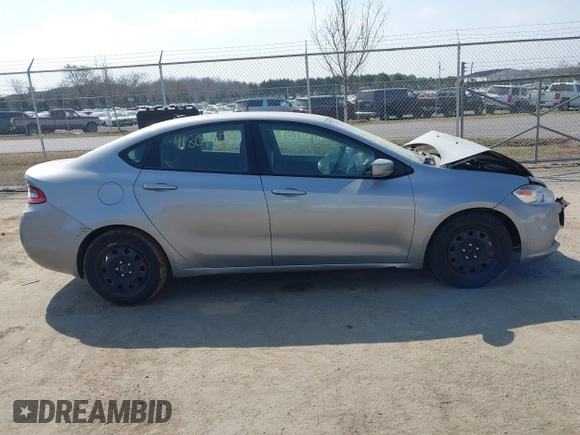 2016 Dodge Dart SE with VIN 1C3CDFAA7GD720771, listed as a IAAI auction lot 41801459 with 212,213 mi miles. Bid and sale history available at carsss.com. Image 14.
