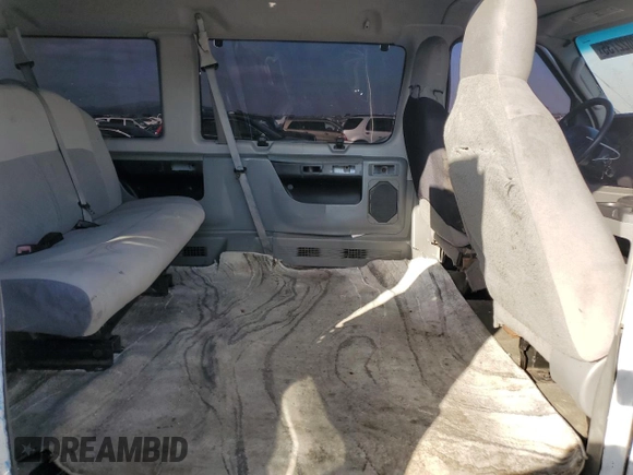 2011 Ford Econoline Passenger XL with VIN 1FBNE3BL0BDB17271, listed as a Copart auction lot 43022735 with 184,054 mi miles and Salvage Title. Bid and sale history available at carsss.com. Image 10.