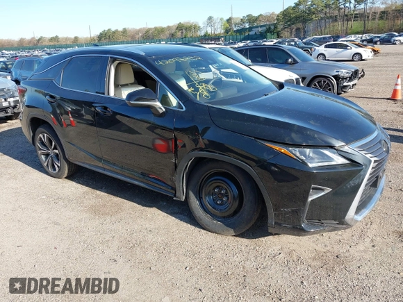 2019 Lexus RX with VIN 2T2BZMCA3KC193615, listed as a IAAI auction lot 42097232 with 33,797 mi miles. Bid and sale history available at carsss.com. Image 1.