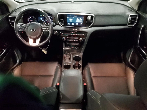 2020 Kia Sportage EX with VIN KNDPNCAC3L7715098, listed as a Copart auction lot 47639965 with 73,252 mi miles and Salvage Title. Bid and sale history available at carsss.com. Image 8.