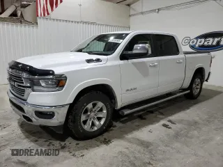 2022 Ram 1500 Laramie with VIN 1C6SRFJT1NN269099, listed as a Copart auction lot 60699565 with 61,607 mi miles and Salvage title. Bid and sale history available at DreamBid. Image 1.