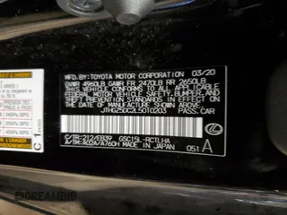 2020 Lexus RC with VIN JTHGZ5DC2L5010203, listed as a Copart auction lot 40012814 with 23,104 mi miles. Bid and sale history available at carsss.com. Image 12.