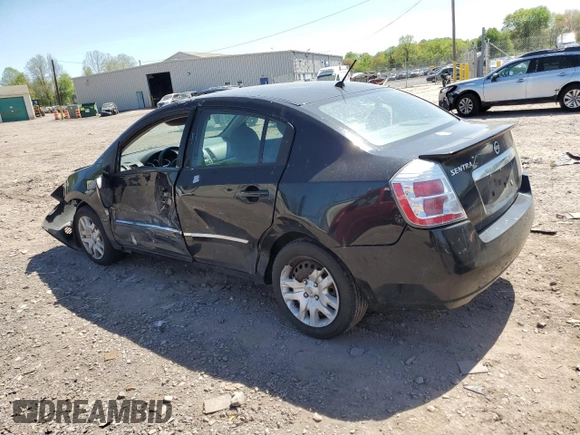 2012 Nissan Sentra S with VIN 3N1AB6APXCL722082, listed as a Copart auction lot 54893875 with 125,051 mi miles and Salvage title. Bid and sale history available at DreamBid. Image 2.