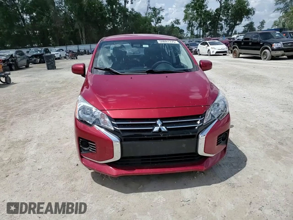 2021 Mitsubishi Mirage ES with VIN ML32FUFJ3MHF07244, listed as a Copart auction lot 59091725 with 44,793 mi miles and Salvage title. Bid and sale history available at DreamBid. Image 13.