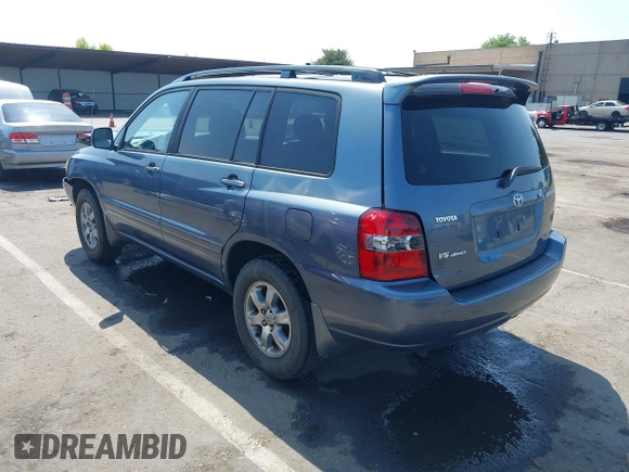 2006 Toyota Highlander w/3rd Row z VIN JTEEP21A560161582, wystawiony jako IAAI lot #42444743 z przebiegiem 186 381 mil mil oraz . Historia ofert i sprzedaży dostępna na DreamBid. Obrazek 3.