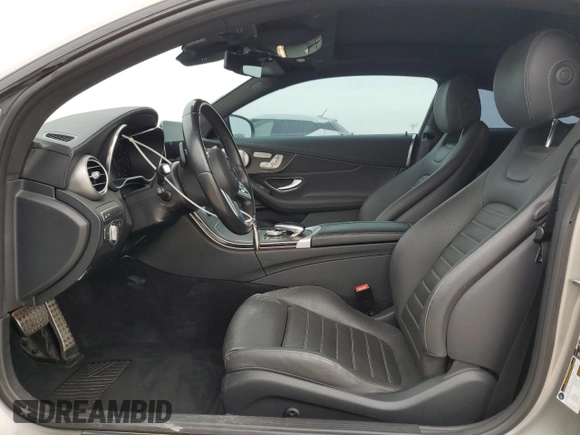 2019 Mercedes-Benz C 300 with VIN WDDWJ8EBXKF769031, listed as a Copart auction lot 50395095 with 46,485 mi miles and Salvage Title. Bid and sale history available at DreamBid. Image 7.