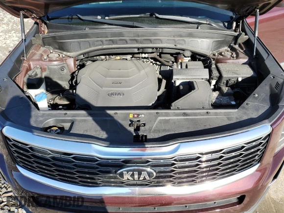 2020 Kia Telluride EX with VIN 5XYP3DHC9LG032973, listed as a Copart auction lot 54496785 with 85,188 mi miles and Salvage title. Bid and sale history available at DreamBid. Image 12.
