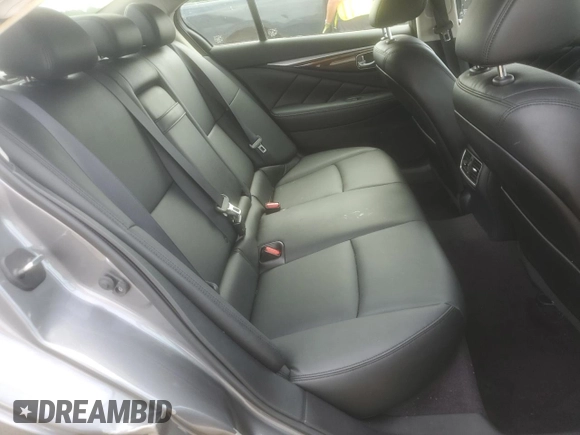 2019 Infiniti Q50 Luxe with VIN JN1EV7AP6KM517944, listed as a Copart auction lot 56942655 with 94,883 mi miles and Salvage title. Bid and sale history available at DreamBid. Image 10.