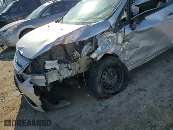 2013 Ford Fiesta S with VIN 3FADP4TJXDM194389, listed as a Copart auction lot 87614445 with Not provided miles and Salvage title. Bid and sale history available at DreamBid. Image 11.