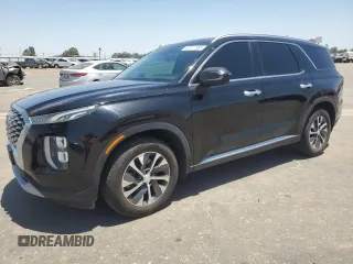 2020 Hyundai Palisade SEL with VIN KM8R24HE0LU105445, listed as a Copart auction lot 62517885 with 141,966 mi miles and Salvage title. Bid and sale history available at DreamBid. Image 1.