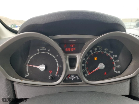 2011 Ford Fiesta SE with VIN 3FADP4BJ7BM144452, listed as a Copart auction lot 51183115 with 122,910 mi miles and Salvage Title. Bid and sale history available at carsss.com. Image 9.