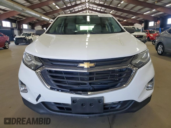 2018 Chevrolet Equinox LS with VIN 2GNAXHEV7J6225714, listed as a Copart auction lot 55094725 with 130,352 mi miles and Clean Title. Bid and sale history available at DreamBid. Image 5.