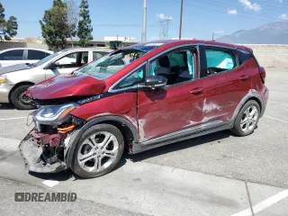 2018 Chevrolet Bolt EV LT with VIN 1G1FW6S09J4130631, listed as a Copart auction lot 54795835 with Not provided miles and Salvage title. Bid and sale history available at DreamBid. Image 1.